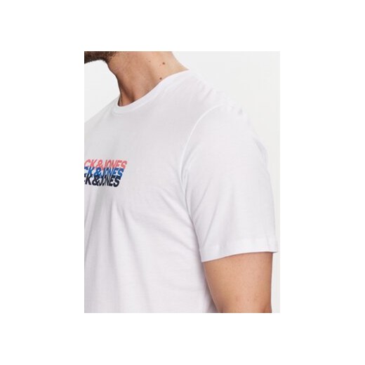 Jack&Jones Komplet 5 t-shirtów Cyber 12267866 Kolorowy Standard Fit M MODIVO