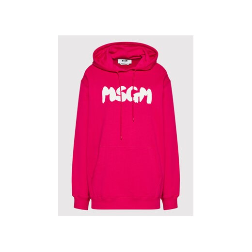 MSGM Bluza 3341MDM182 227799 Różowy Regular Fit L MODIVO