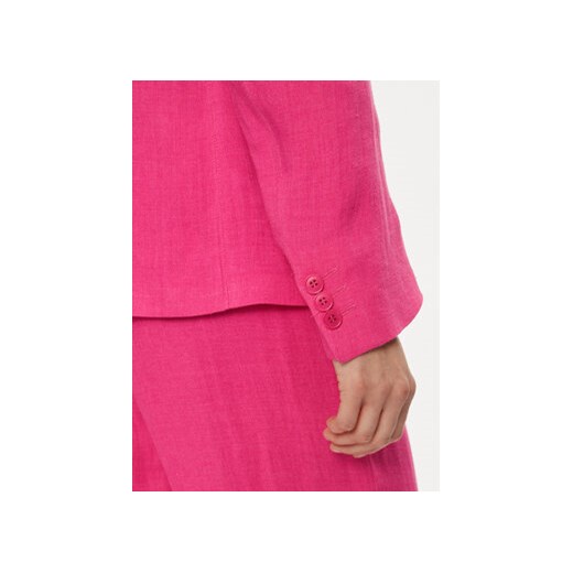 Weekend Max Mara Marynarka Nalut 2415041032 Różowy Regular Fit 42 MODIVO