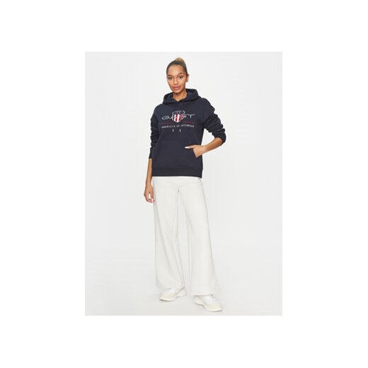 Gant Bluza Archive Shield 4204567 Granatowy Relaxed Fit Gant L MODIVO