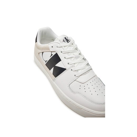 Calvin Klein Jeans Sneakersy Classic Cupsole Low Laceup Nbs YM0YM01002 Biały 41 MODIVO