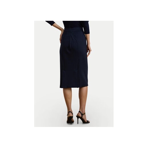 LAUREN RALPH LAUREN Spódnica ołówkowa 200957618001 Granatowy Regular Fit XS MODIVO