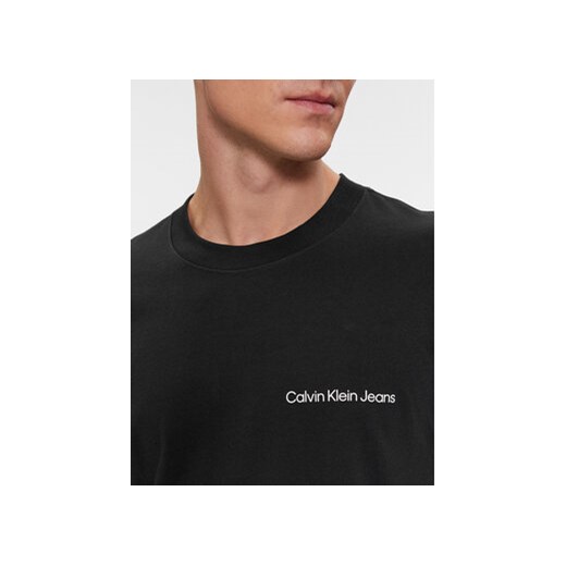 Calvin Klein Jeans T-Shirt Institutional J30J324671 Czarny Regular Fit L MODIVO