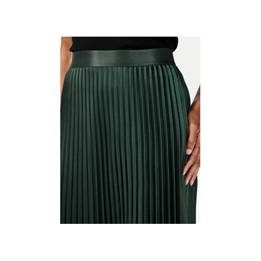 YAS Spódnica plisowana Celine 26032184 Zielony Regular Fit Yas L MODIVO