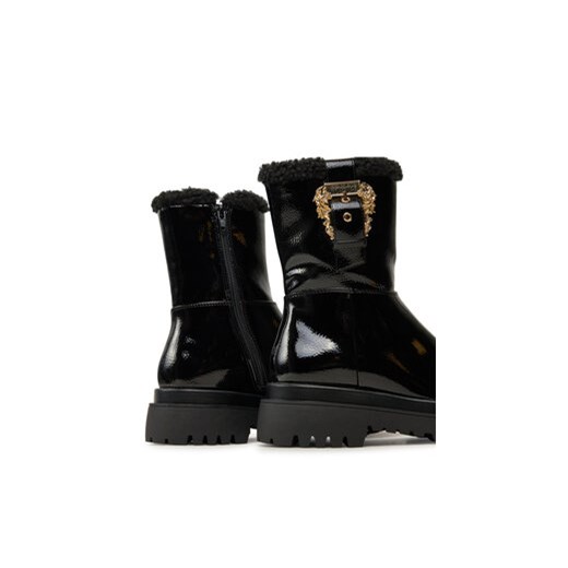 Versace Jeans Couture Botki Drew 77VA3S69 Czarny 38 MODIVO