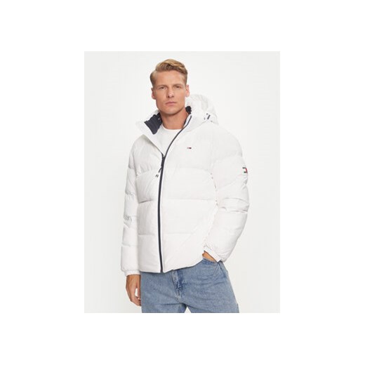 Tommy Jeans Kurtka puchowa Essential DM0DM19786 Biały Regular Fit Tommy Jeans XL MODIVO