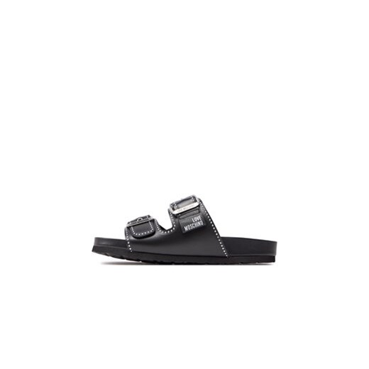 LOVE MOSCHINO Klapki JA28253G0IIA0000 Czarny Love Moschino 35 MODIVO