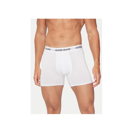 Guess Jeans Bokserki M4BZ42 KBF92 Biały XXL MODIVO