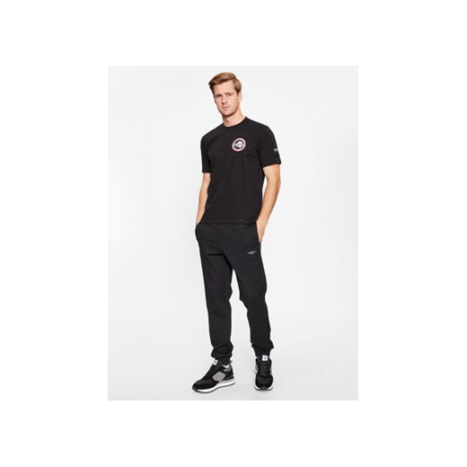 Aeronautica Militare T-Shirt 232TS2143J611 Czarny Comfort Fit Aeronautica Militare M MODIVO