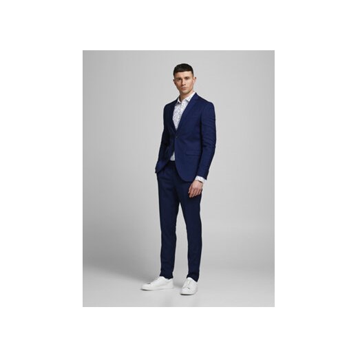 Jack&Jones Garnitur Franco 12181339 Granatowy Super Slim Fit 46 MODIVO