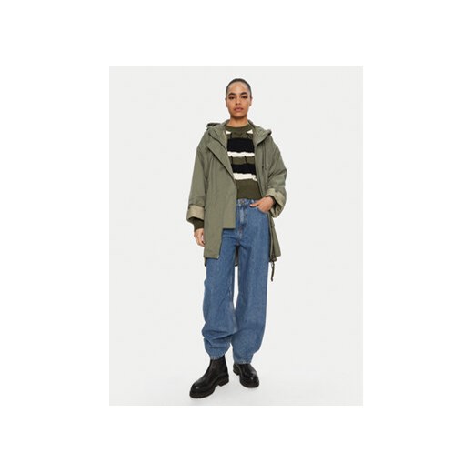 Weekend Max Mara Płaszcz przejściowy Fumetto 2425026051 Khaki Loose Fit 46 MODIVO