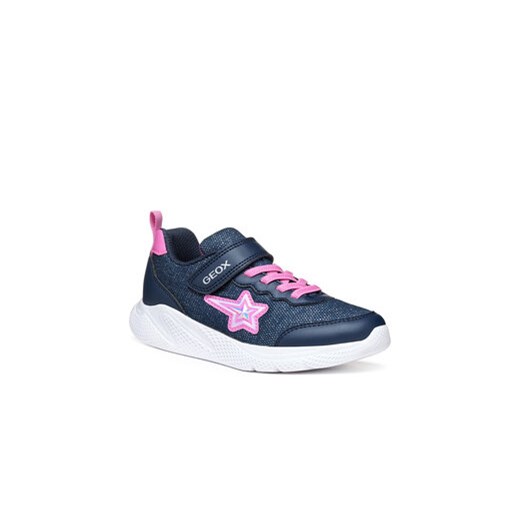Geox Sneakersy J55FWA 0AS54 C4268 S Granatowy Geox 35 MODIVO