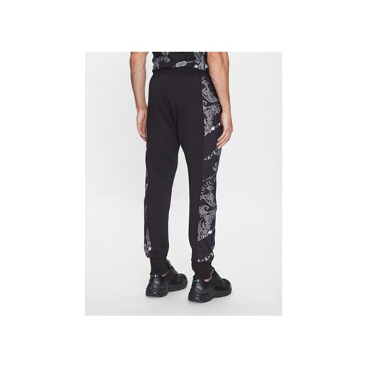 Versace Jeans Couture Spodnie dresowe 75GAA3C0 Czarny Regular Fit M MODIVO