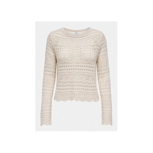 JDY Sweter Sun Lay 15287384 Beżowy Regular Fit Jdy M MODIVO