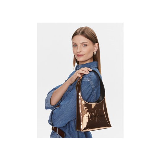 Calvin Klein Jeans Torebka Sculpted Arc Shoulderbag22 Monof K60K611861 Różowy uniwersalny MODIVO