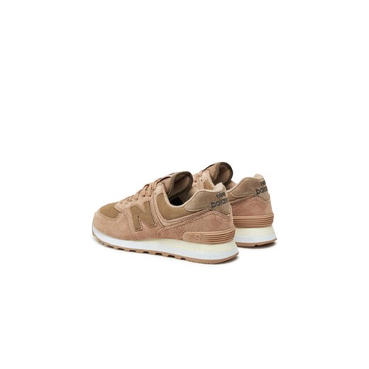 New Balance Sneakersy WL574HI2 Beżowy New Balance 41_5 MODIVO