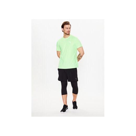 Puma Koszulka techniczna Run Favorite 523150 Zielony Regular Fit Puma XL MODIVO