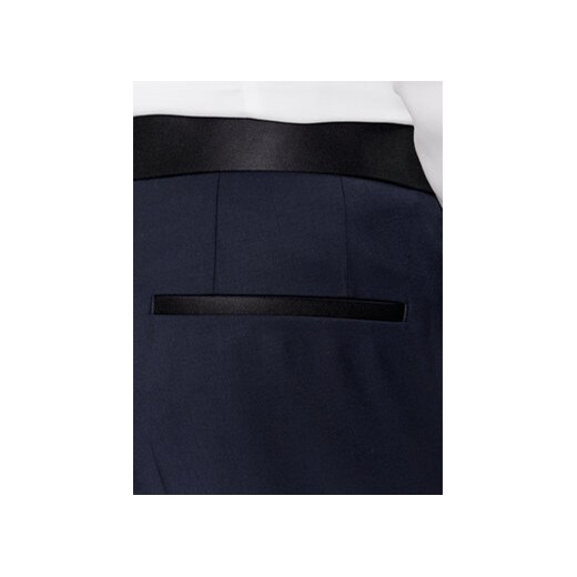 Boss Garnitur H-Huge-2Pcs-Tux-224 50493306 Granatowy Slim Fit 56 MODIVO