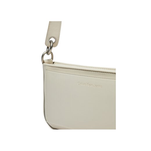 Calvin Klein Jeans Torebka Sculpted Shoulder K60K612725 Écru uniwersalny MODIVO