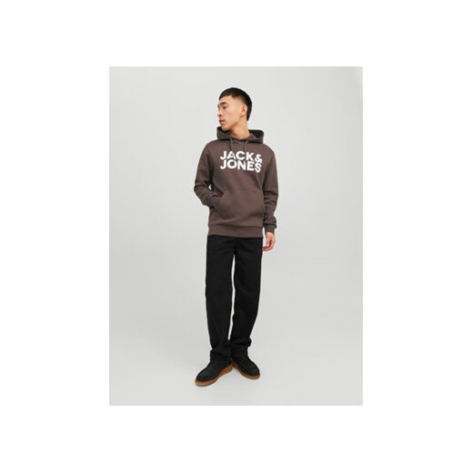 Jack&Jones Bluza Corp 12152840 Brązowy Standard Fit L MODIVO