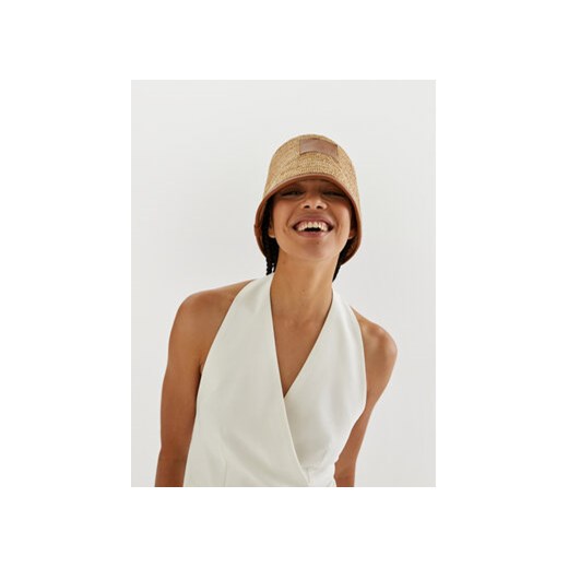 JACQUEMUS Kapelusz Cappello 245AC642 Beżowy Jacquemus 56 MODIVO