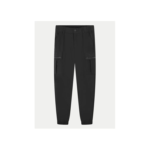 Hugo Spodnie materiałowe G00176 M Czarny Loose Fit 10Y MODIVO