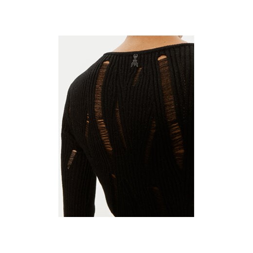 Patrizia Pepe Sweter 8K0226/K194-K103 Czarny Slim Fit Patrizia Pepe II MODIVO