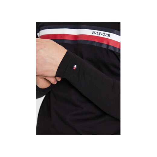 Tommy Hilfiger Longsleeve MW0MW32366 Czarny Slim Fit Tommy Hilfiger S MODIVO