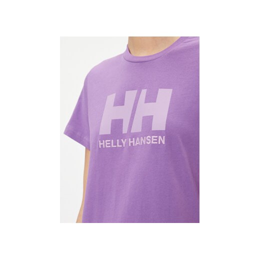 Helly Hansen T-Shirt Logo 34112 Fioletowy Regular Fit Helly Hansen M MODIVO