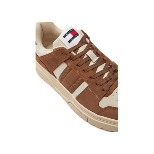 Tommy Jeans Sneakersy EM0EM01457 Brązowy Tommy Jeans 43 MODIVO
