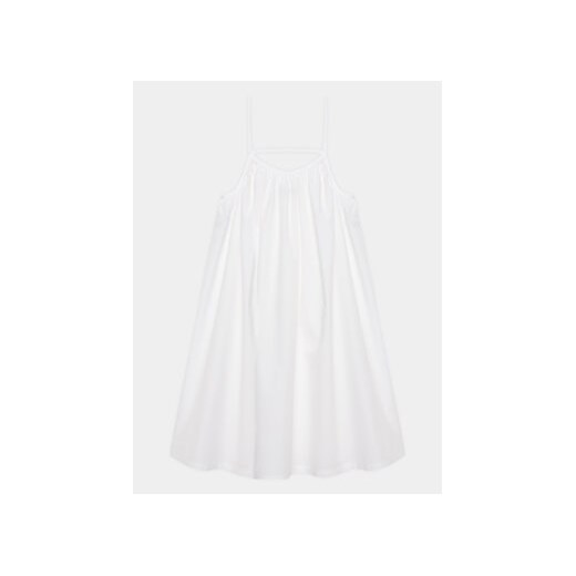 United Colors Of Benetton Sukienka codzienna 4EW7CV01D Biały Regular Fit United Colors Of Benetton 130 MODIVO