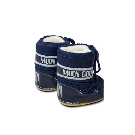 Moon Boot Śniegowce 80D1400430 Niebieski Moon Boot 19_22 MODIVO