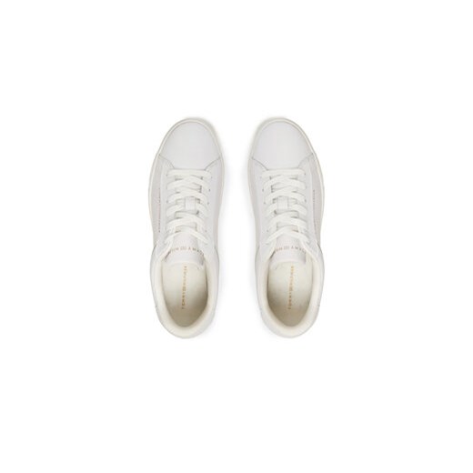 Tommy Hilfiger Sneakersy Essential Court FW0FW08320 Biały Tommy Hilfiger 42 MODIVO