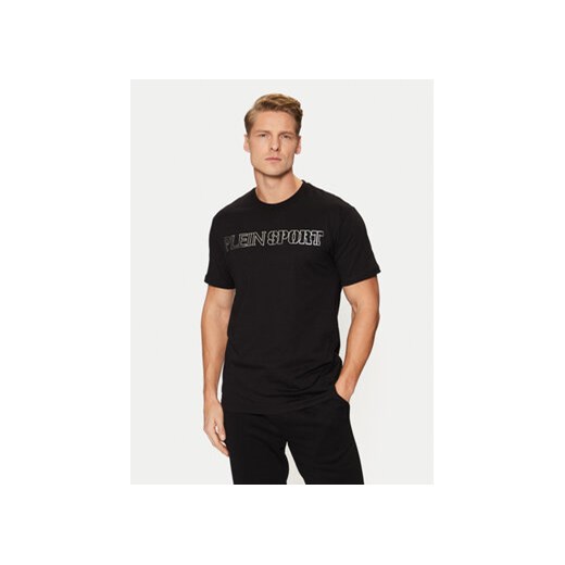 Plein Sport T-Shirt AADC MTK7942 STE001N Czarny Regular Fit Plein Sport M MODIVO