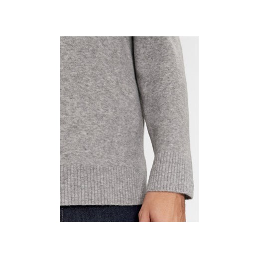 Calvin Klein Sweter K10K111960 Szary Regular Fit Calvin Klein L MODIVO
