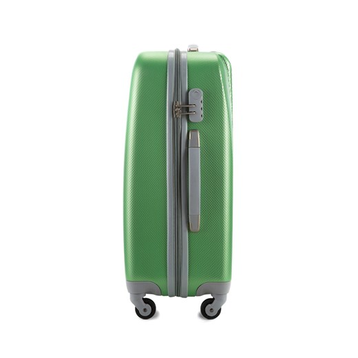 V25-10-76X-70 Komplet walizek na kółkach wittchen zielony z zamkiem