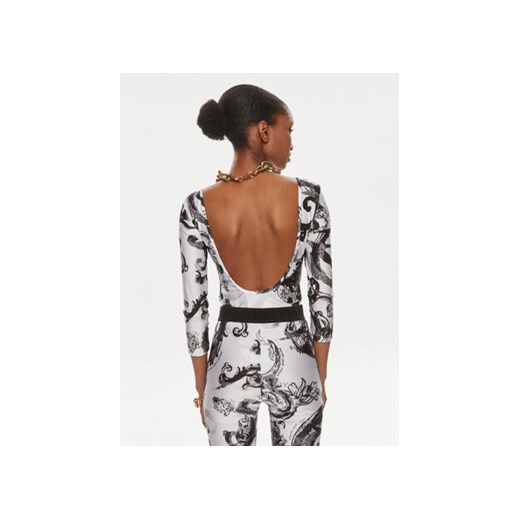 Versace Jeans Couture Body 76HAM221 Biały Slim Fit 46 MODIVO
