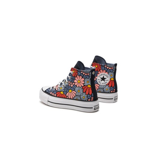 Converse Trampki Chuck Taylor All Star Lift Platform Floral A08112C Kolorowy Converse 36_5 MODIVO