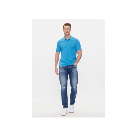 Brave Soul Polo MPS-149IMAIB Niebieski Straight Fit S MODIVO