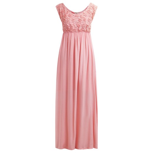 Cream DALIA Długa sukienka sunkiss pink zalando rozowy abstrakcyjne wzory