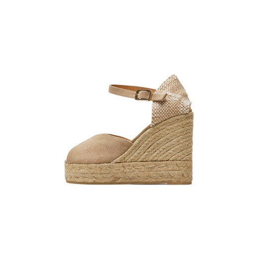 Castañer Espadryle Bianca/8Ed/002 022235 Beżowy Castañer 41 MODIVO