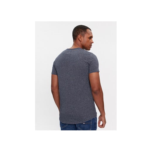 Tommy Jeans T-Shirt Jaspe DM0DM09587 Granatowy Slim Fit Tommy Jeans S MODIVO