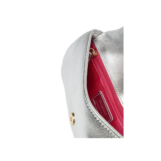 Pinko Torebka Marpesia Clutch Srebrny Pinko one size MODIVO