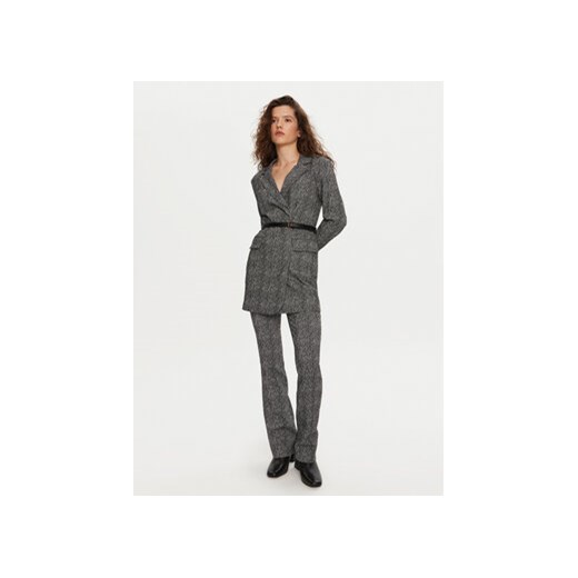 STAUD Sukienka dzianinowa Greenwich R24F7105HS Szary Slim Fit Staud S MODIVO