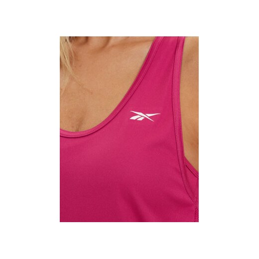 Reebok Koszulka techniczna Id Train Mesh Back Tank 100021221 Różowy Regular Fit Reebok L MODIVO