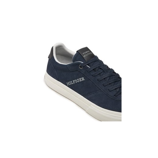 Tommy Hilfiger Sneakersy Th Hi Vulc Low Street Suede FM0FM05112 Granatowy Tommy Hilfiger 44 MODIVO