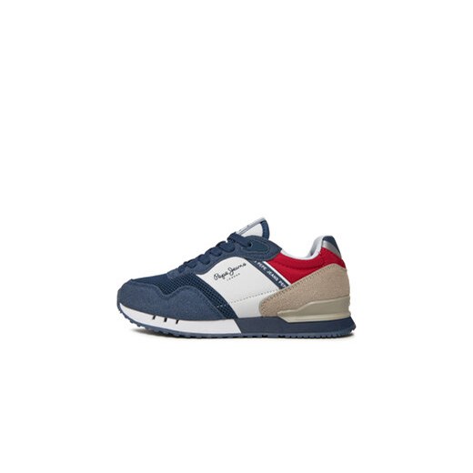 Pepe Jeans Sneakersy London Urban B PBS40002 Granatowy Pepe Jeans 34 MODIVO