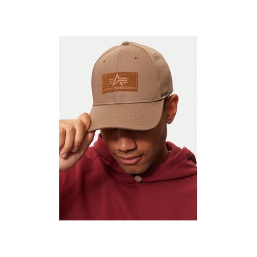 Alpha Industries Czapka z daszkiem 168903 Brązowy Alpha Industries one size MODIVO