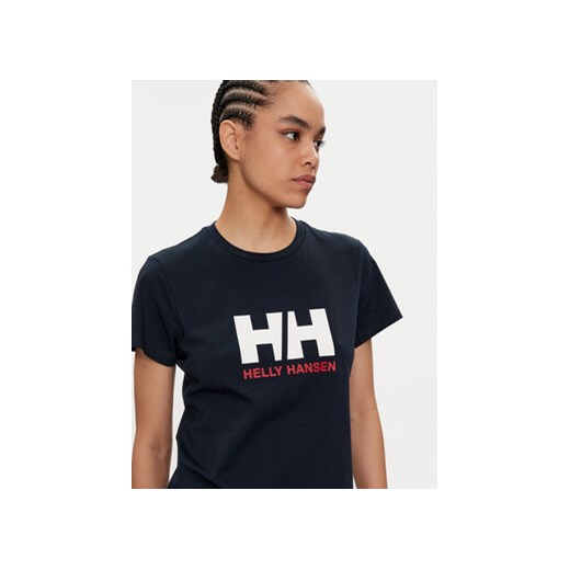 Helly Hansen T-Shirt W Hh Logo T-Shirt 2.0 34465 Granatowy Regular Fit Helly Hansen S MODIVO