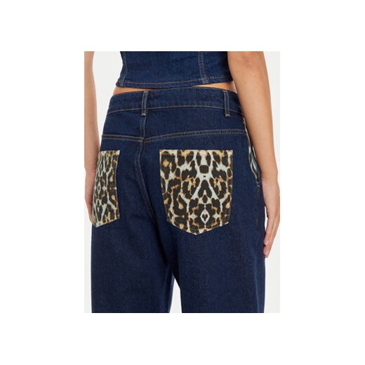 Noisy May Jeansy 27033508 Granatowy Wide Leg Noisy May 26_30 MODIVO